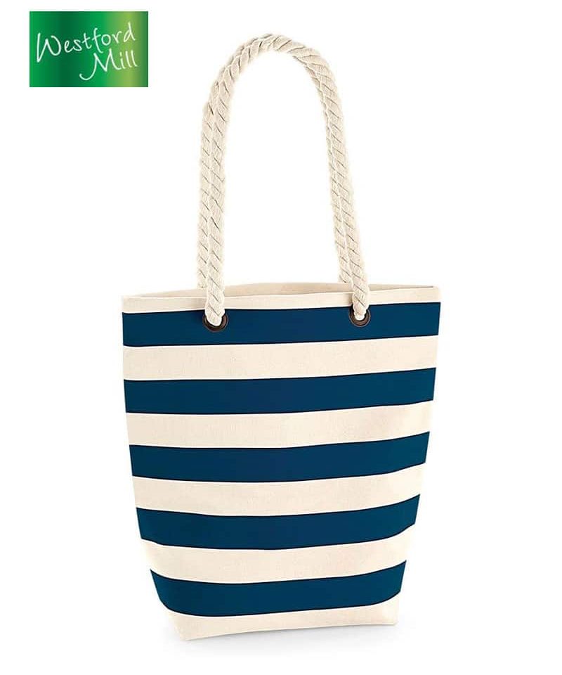 borsa-mare-in-canvas-nautica-W685-bianco-blu