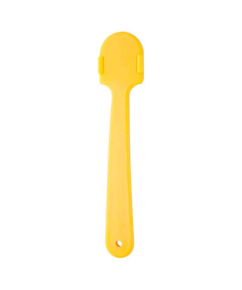 manico-giallo-per-Ventaglio-personalizzato-sagomato-in-carta-plastificata-AN718029