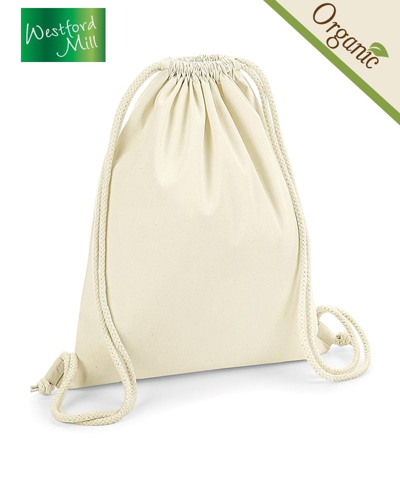 zainetto in cotone organico pesante Westford Mill W260 naturale b copia