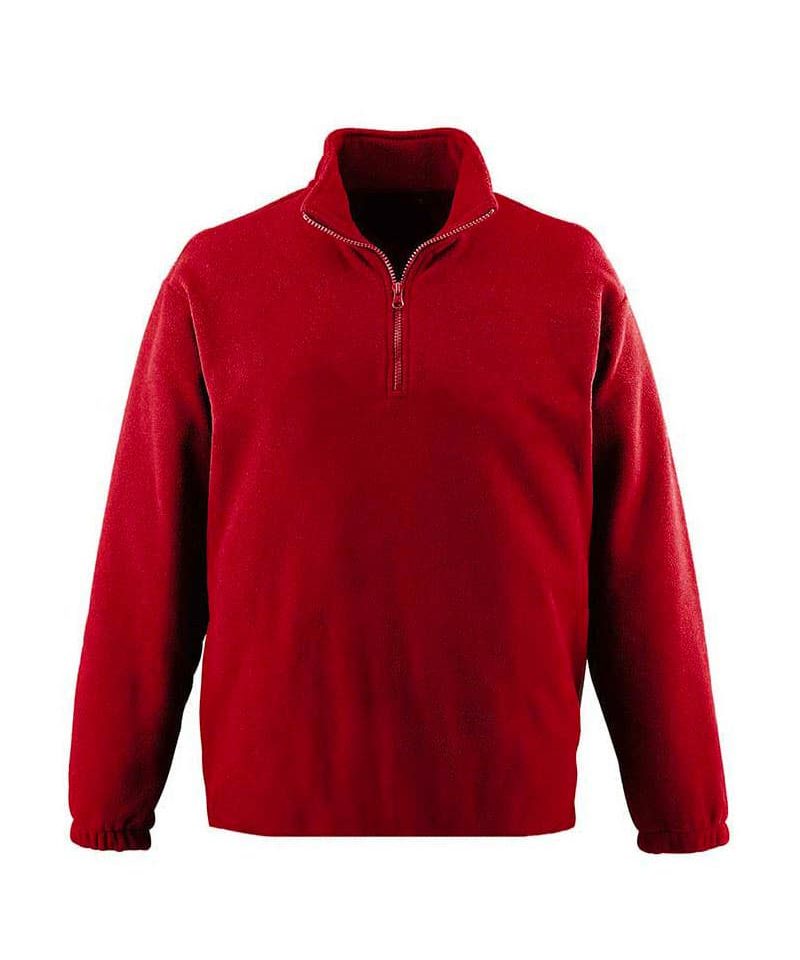 Giacca-pile-a-mezza-zip-Black-Spider-BS360-Rosso