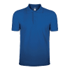 Polo maniche corte cotone Black Spider BS201 blu royal