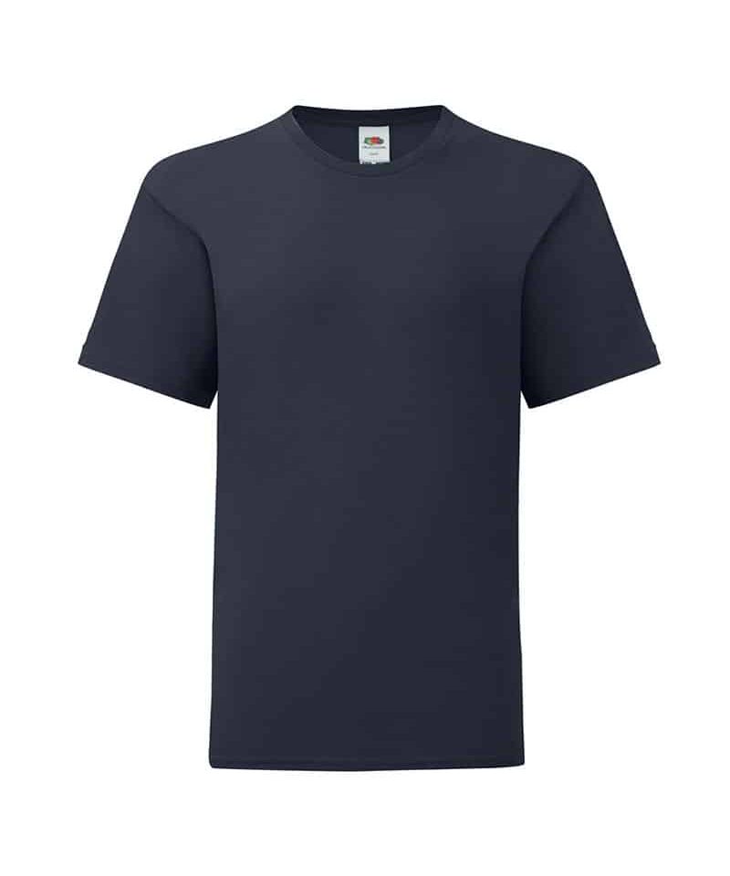 T-shirt bambino Fruit of the Loom slim fit con etichetta staccabile FR610230 22 T-shirt-bambino-Fruit-of-the-Loom-slim-fit-con-etichetta-staccabile-FR610230-blu-navy