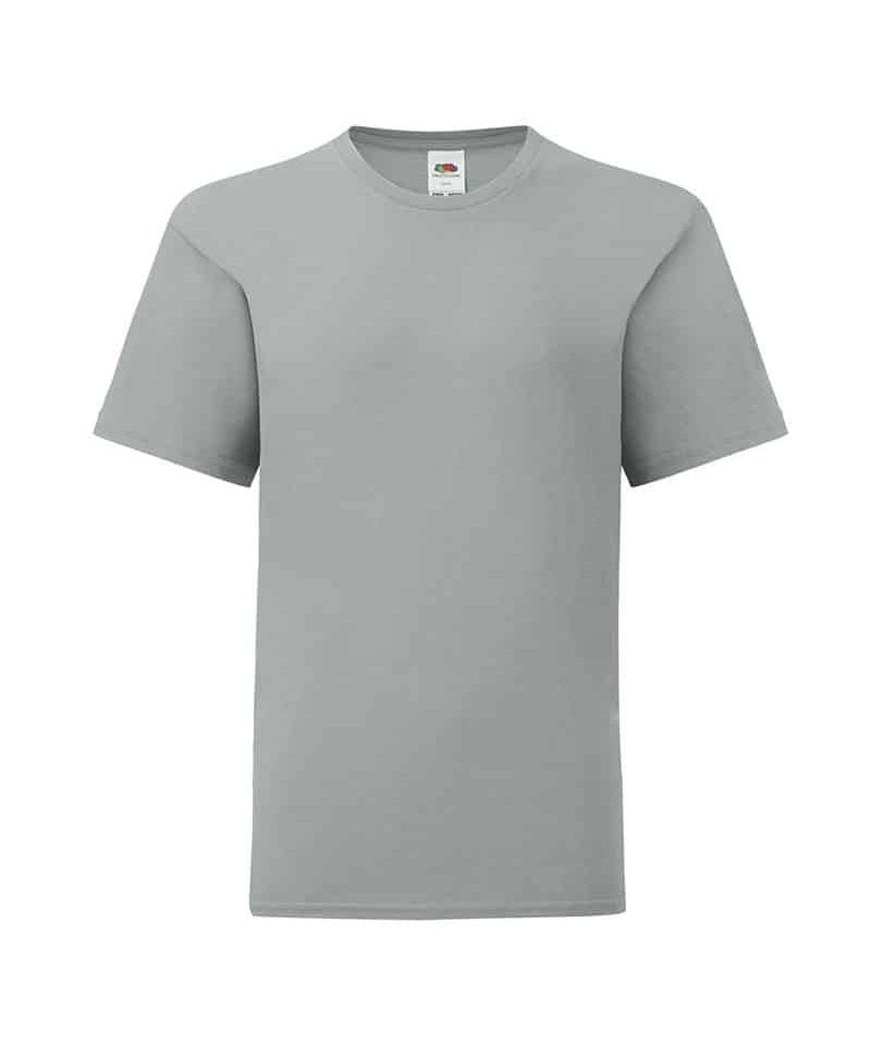 T-shirt bambino Fruit of the Loom slim fit con etichetta staccabile FR610230 28 T-shirt-bambino-Fruit-of-the-Loom-slim-fit-con-etichetta-staccabile-FR610230-zinco