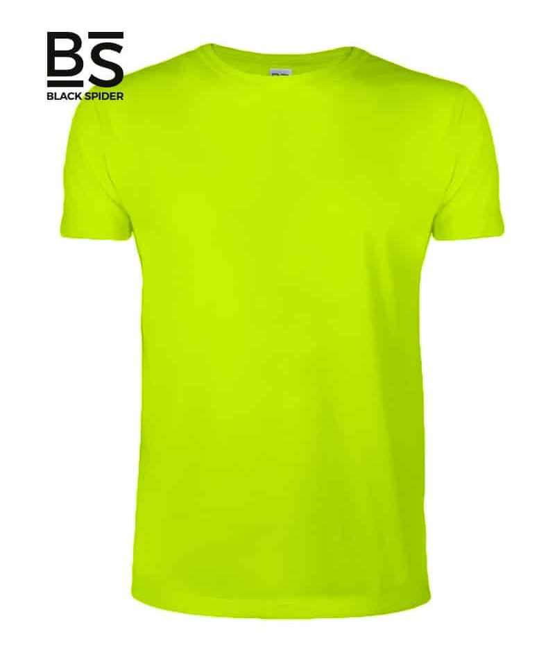 T-shirt fluo in poliestere Black Spider BS030 7 T-shirt-fluo-in-poliestere-Black-Spider-BS030-giallo-fluo