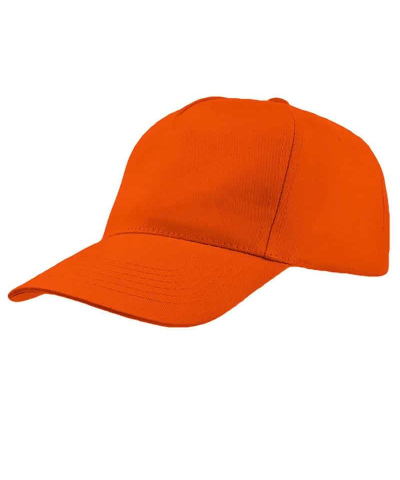 Berretto con chiusura in velcro Black Spider BS600 35 Cappellino-baseball-personalizzabile-Black-Spider-BS600-arancio