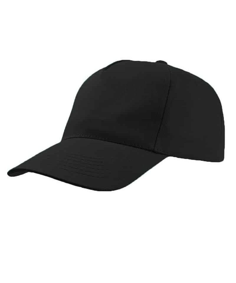 Berretto con chiusura in velcro Black Spider BS600 45 Cappellino-baseball-personalizzabile-Black-Spider-BS600-bnero