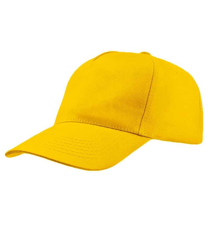 Berretto con chiusura in velcro Black Spider BS600 32 Cappellino-baseball-personalizzabile-Black-Spider-BS600-giallo-girasole
