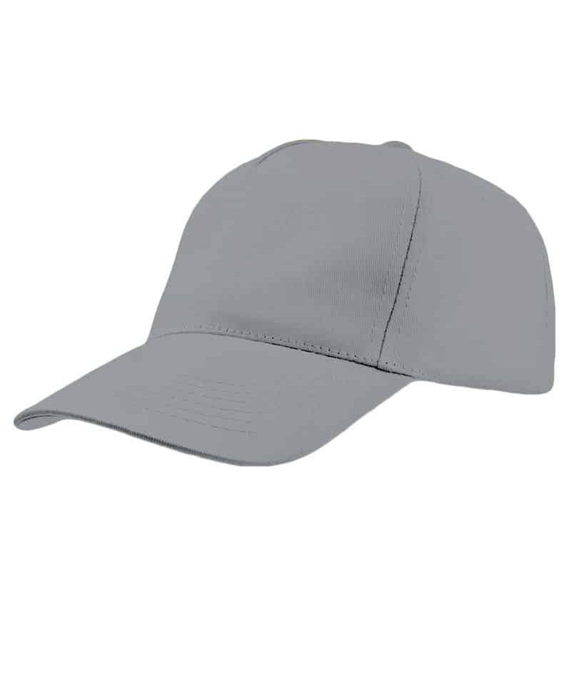 Berretto con chiusura in velcro Black Spider BS600 46 Cappellino-baseball-personalizzabile-Black-Spider-BS600-grigio-chiaro