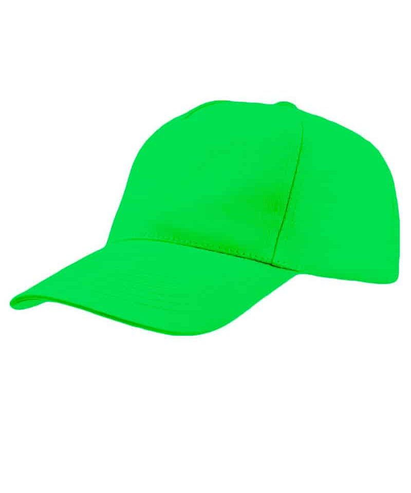Berretto con chiusura in velcro Black Spider BS600 50 Cappellino-baseball-personalizzabile-Black-Spider-BS600-verde-fluo