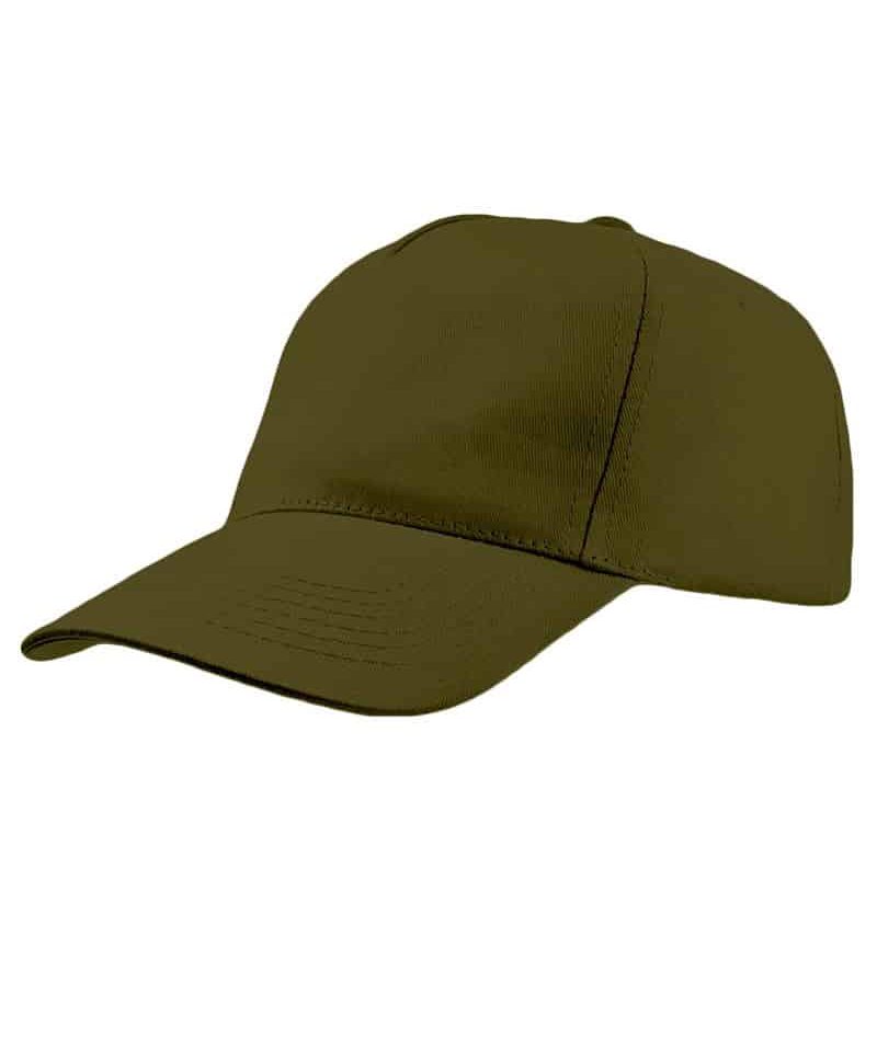 Berretto con chiusura in velcro Black Spider BS600 52 Cappellino-baseball-personalizzabile-Black-Spider-BS600-verde-oliva