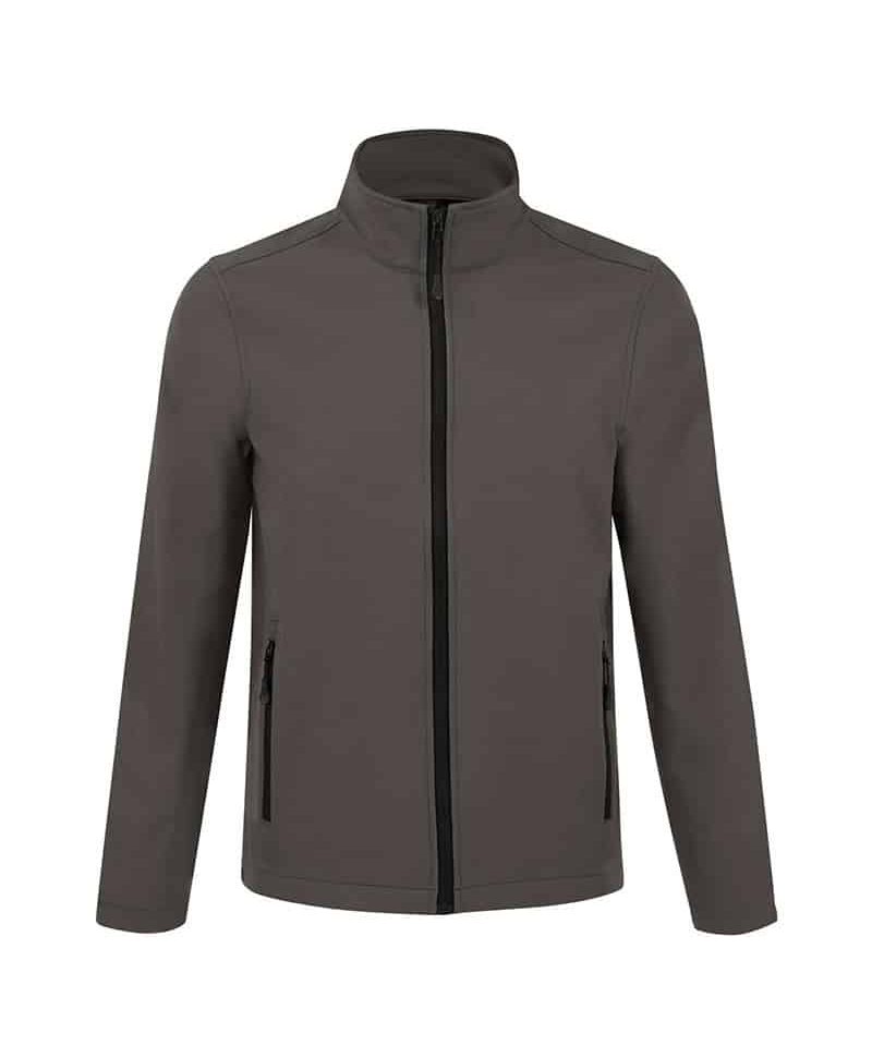 Giacca in softshell con zip intera Black Spider BS550 15 Giacca-in-softshell-con-zip-intera-Black-Spider-BS550-grigio-scuro