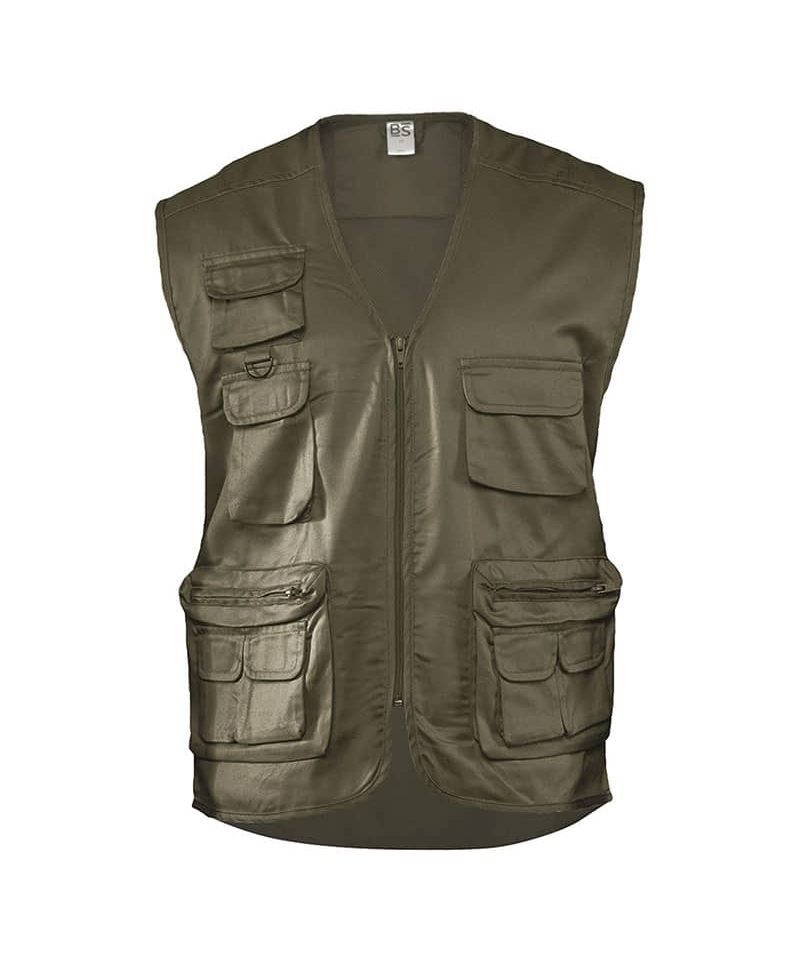 Gilet multitasca Black Spider BS510 8 Gilet-multitasche-Black-Spider-BS510-verde-militare