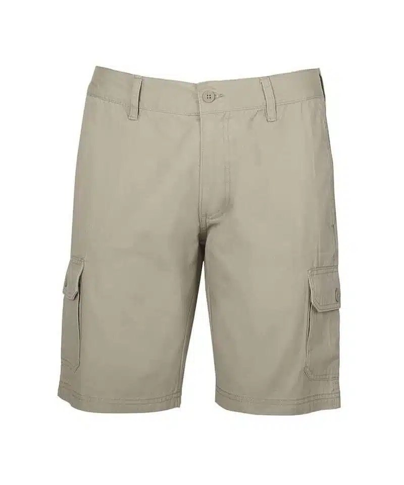 Pantaloni-corti-cargo-con-tasche-Black-Spider-BS410-beige