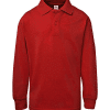 Polo bambino a manica lunga Black Spider BSK210 2 Polo bambino a manica lunga Black Spider BSK210 rosso