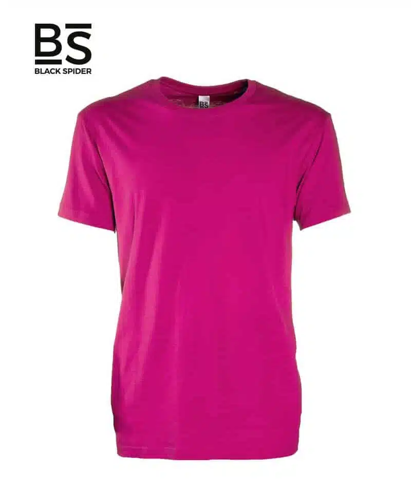 T-shirt-bambino-personalizzabili-Black-Spider-BSK010-Fucsia
