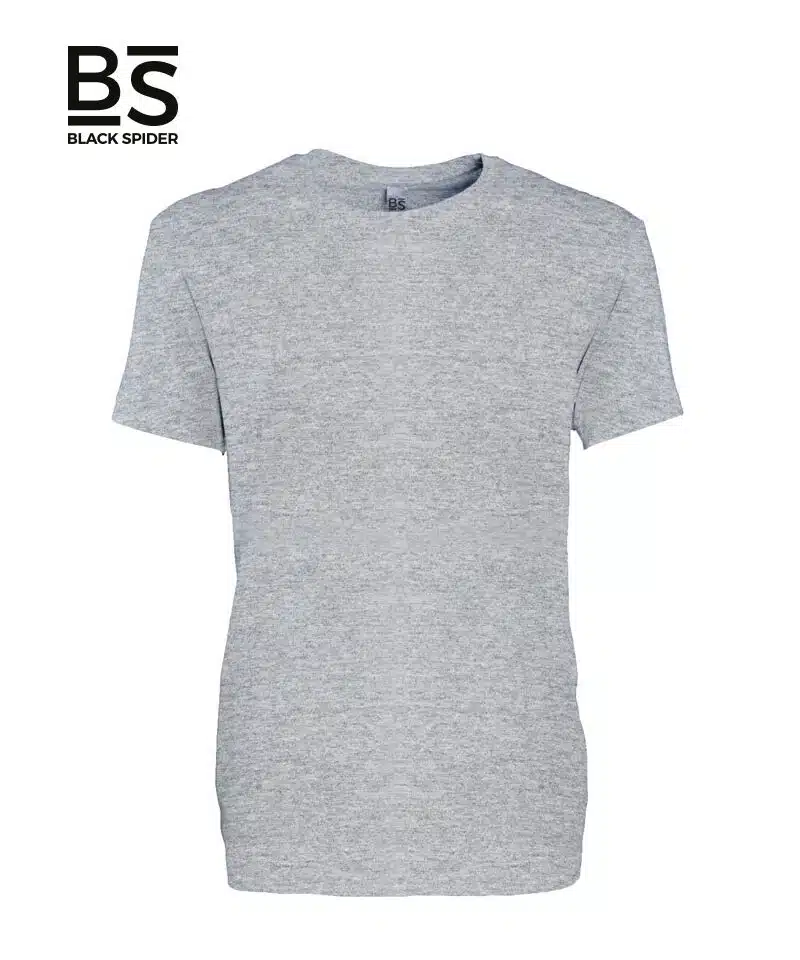 T-shirt-bambino-personalizzabili-Black-Spider-BSK010-Grigio-Melange