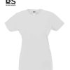T-shirt manica corta cotone organico Black Spider BSW050 1 T-shirt-manica-corta-girocollo-Black-Spider-BSW050-Bianco