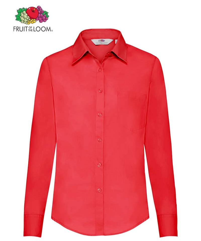 Camicia-donna-leggermente-sfiancata-Fruit-of-the-Loom-FR650120