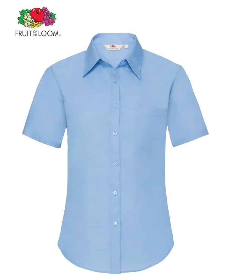 Camicia-donna-leggermente-sfiancata-con-taschino-Fruit-of-the-Loom-FR650140