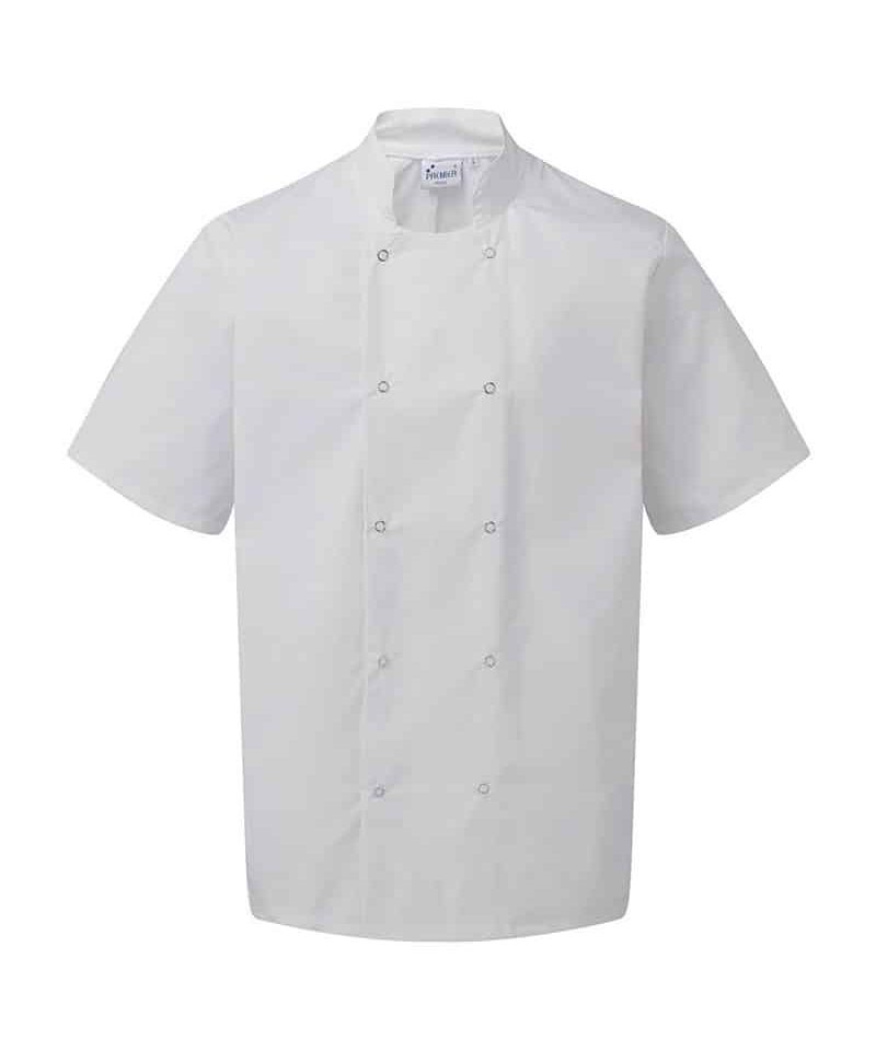 Giacca Chef manica corta Premier PR664 5 Giacca-Chef-manica-corta-Premier-PR664-bianco