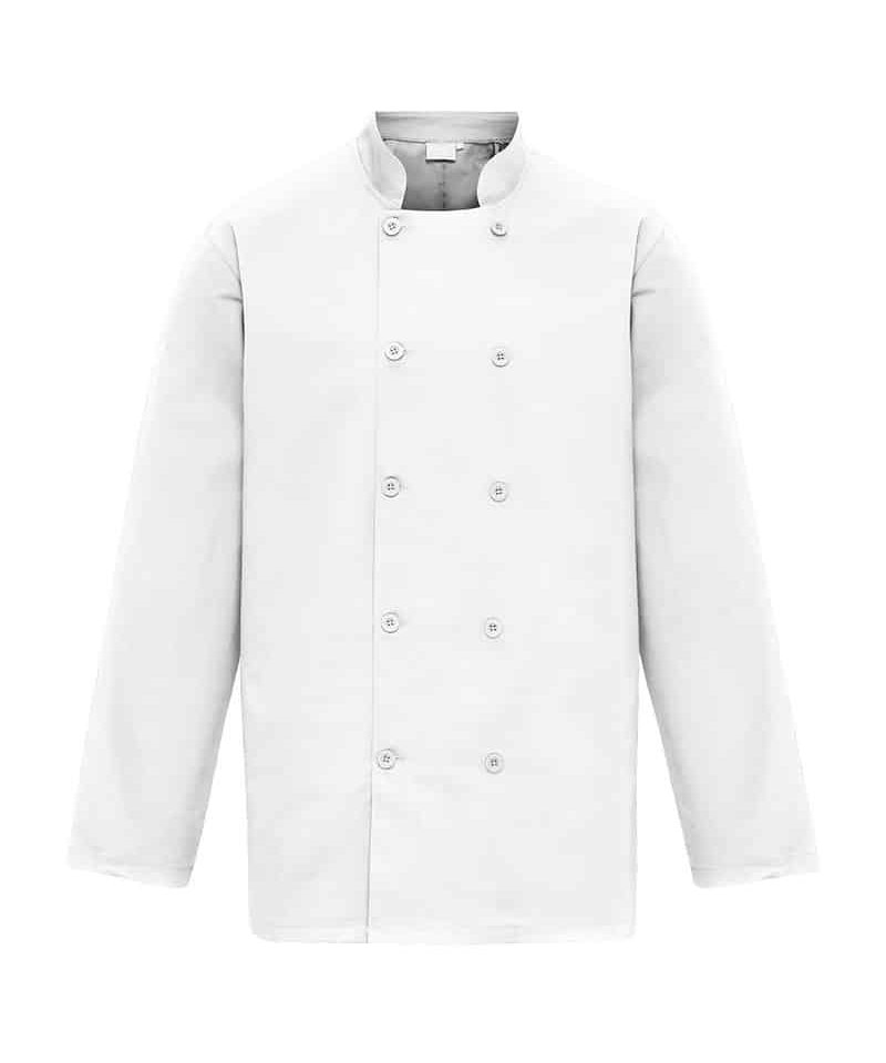 Giacca cuoco in cotone poliestere Premier PR657 6 Giacca-cuoco-in-cotone-poliestere-Premier-PR657-bianco