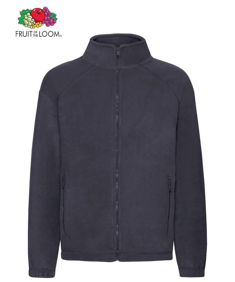 Pile bambino con 2 tasche laterali zip intera Fruit of The Loom FR625110