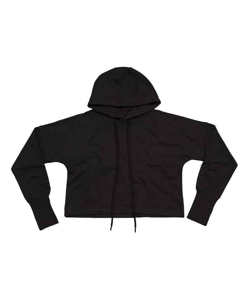 Felpa donna con cappuccio Mantis MAM140 9 Felpa-con-maniche-set-in-Mantis-mam140-nera