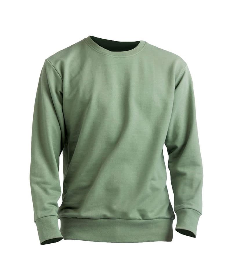 Felpa-uomo-girocollo-Mantis-mam194-verde-oliva