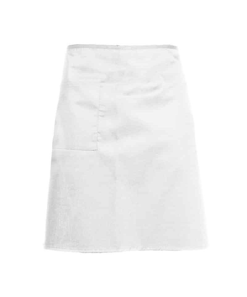 Grembiule con Tasca Piccola Colore Italiano MI008 13 Grembiule con Tasca Piccola Colore Italiano MI008 bianco