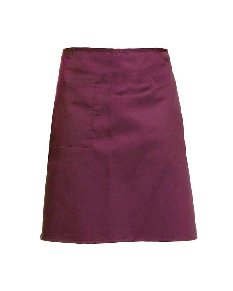 Grembiule con Tasca Piccola Colore Italiano MI008 7 Grembiule con Tasca Piccola Colore Italiano MI008 bordeaux
