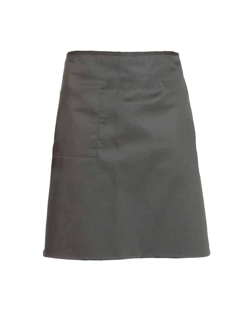 Grembiule con Tasca Piccola Colore Italiano MI008 6 Grembiule con Tasca Piccola Colore Italiano MI008 grigio