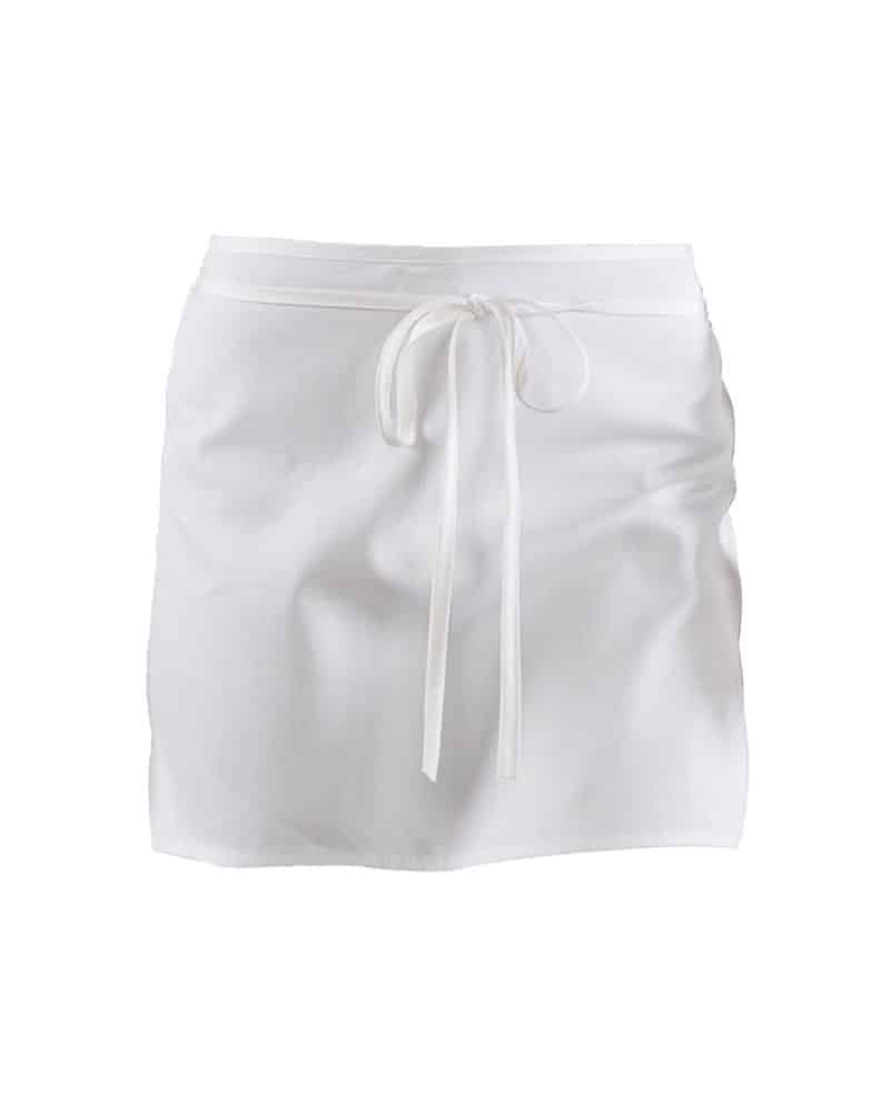 Grembiule-corto-davantino-per-barista-Colore-Italiano-MI003-bianco