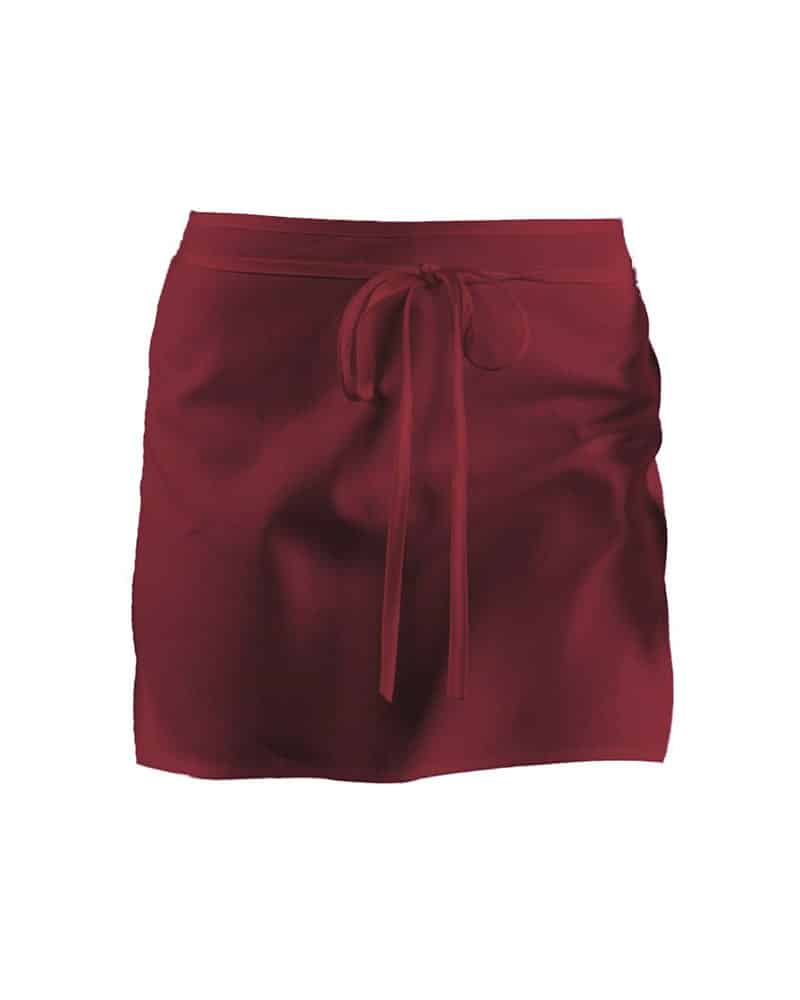 Grembiule-corto-davantino-per-barista-Colore-Italiano-MI003-burgundy
