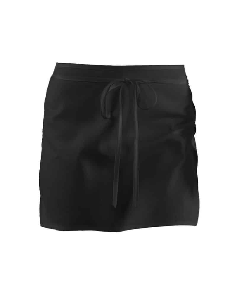 Grembiule-corto-davantino-per-barista-Colore-Italiano-MI003-nero