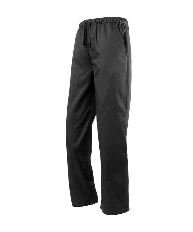 Pantalone-Chef-Premier-a-quadrettoni-Premier-PR553-nero