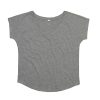 T-shirt donna maniche corte scollo a V Mantis MAM147 2 T-shirt-donna-maniche-corte-scolloav-Mantis-mam147-grigia-melange