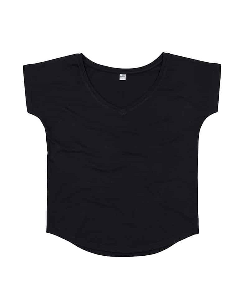 T-shirt donna maniche corte scollo a V Mantis MAM147 7 T-shirt-donna-maniche-corte-scolloav-Mantis-mam147-nera