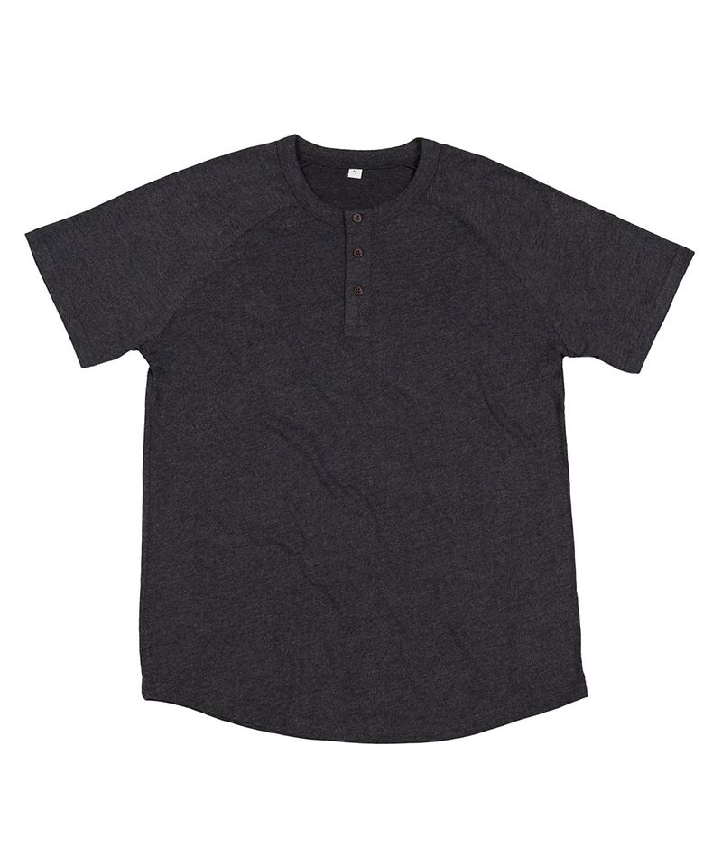 T-shirt uomo girocollo maniche corte 3 bottoni Mantis MAM177 8 T-shirt-uomo-girocollo-maniche-corte-3bottoni-Mantis-mam177-grigia-melange