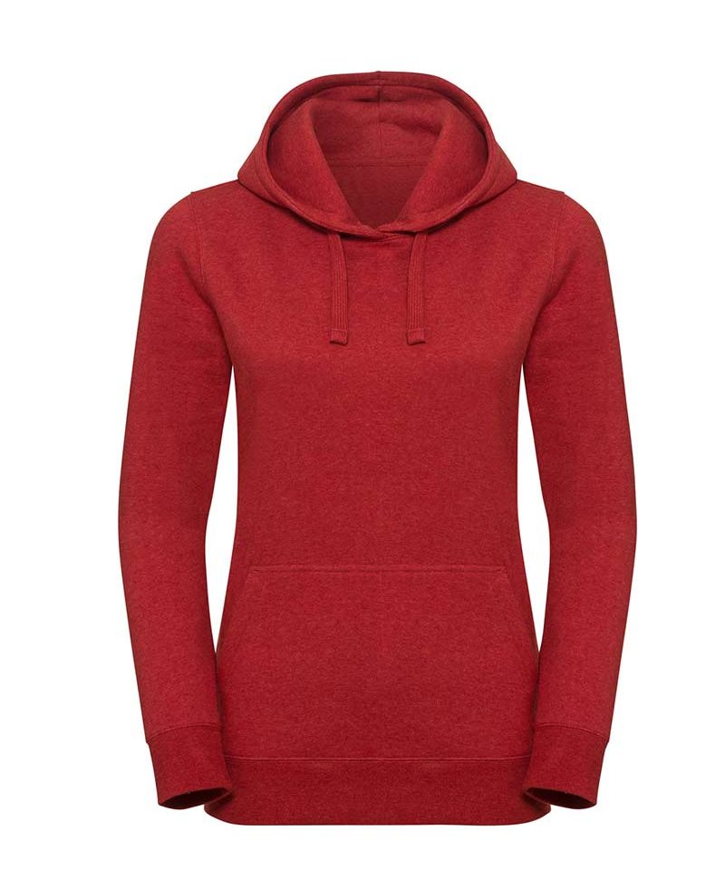 Felpa Donna con cappuccio cuciture laterali Russell JE261F 3 Felpa-Donna-con-cappuccio-cuciture-laterali-Russell-JE261F-rosso