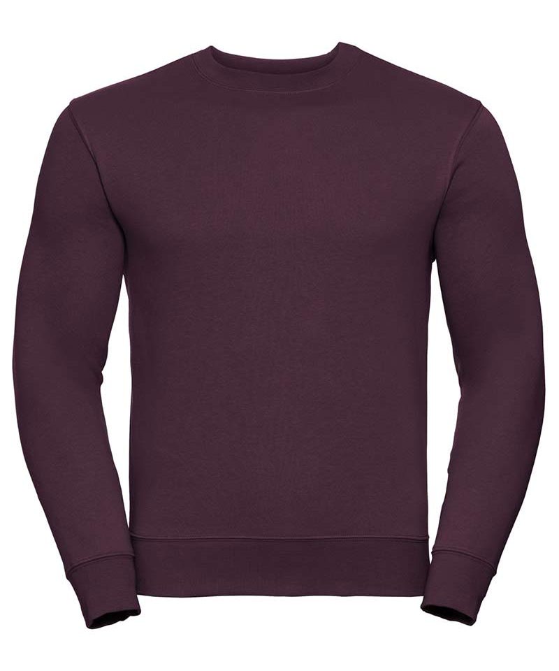 Felpa Uomo con maniche set-in tessuto a 3 strat Russell-JE262M 13 Felpa-uomo-con-maniche-set-in-tessuto-a-3-strat-russell-JE262M-bordeaux