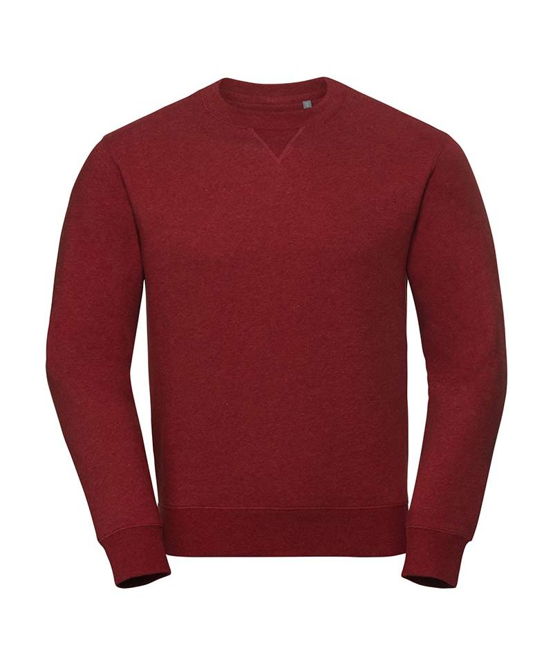 Felpa Uomo con scollo a V fettuccia a spina di pesce Russell JE260M 8 Felpa-uomo-con-scollo-a-V-fettuccia-a-spina-di-pesce-Russell-JE260M-rosso