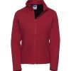 Giacca Donna doppio strato traspirante resistente a vento e acqua tasche con zip interno micropile Russell JE040F 1 Giacca-Donna-doppio-strato-traspirante-resistente-a-vento-e-acqua-tasche-con-zip-interno-micropile-roussell-je040f