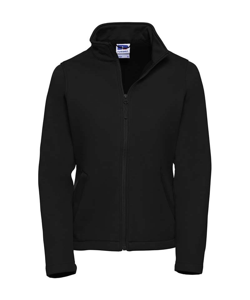 Giacca Donna doppio strato traspirante resistente a vento e acqua tasche con zip interno micropile Russell JE040F 7 Giacca-Donna-doppio-strato-traspirante--resistente-a-vento--e-acqua-tasche-con-zip-interno-micropile-roussell-je040f-nero