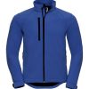 Giacca Uomo tessuto resistente a vento e acqua tasche laterali Russell JE140M 1 Giacca-UOMO-tessuto-3-strati-traspirante-resistente-vento-acqua-Tasche-laterali-polsini-regolabili-russell-je140M-blu-brillante