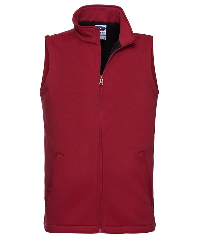 Giacca Uomo smanicata traspirante e resistente a vento e acqua due tasche con zip Russell JE041M 4 Giacca-Uomo-smanicata-traspirante-e-resistente-a-vento-e-acqua-due-tasche-con-zip-Russell-JE041M-rosso