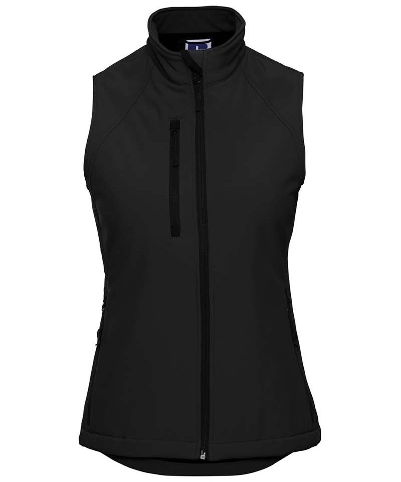 Giacca Donna smanicata softshell traspirante resistente a vento e acqua Russell JE141F 8 Giacca-donna-smanicata-softshell-traspirante-resistente-a-vento-e-acqua-russell-je141f-nero