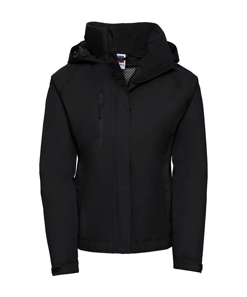 Giacca-impermeabile-con-maniche-cerniera-nascosta,-cappuccio-e-colletto-interno-Russell-JE510F-nero