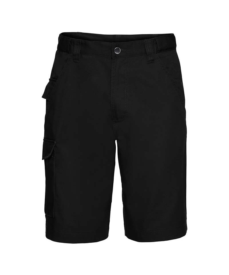 Pantaloni Uomo corti elastici in vita Russell JE002M 9 Pantaloni Uomo corti elastici in vita Russell JE002M nero