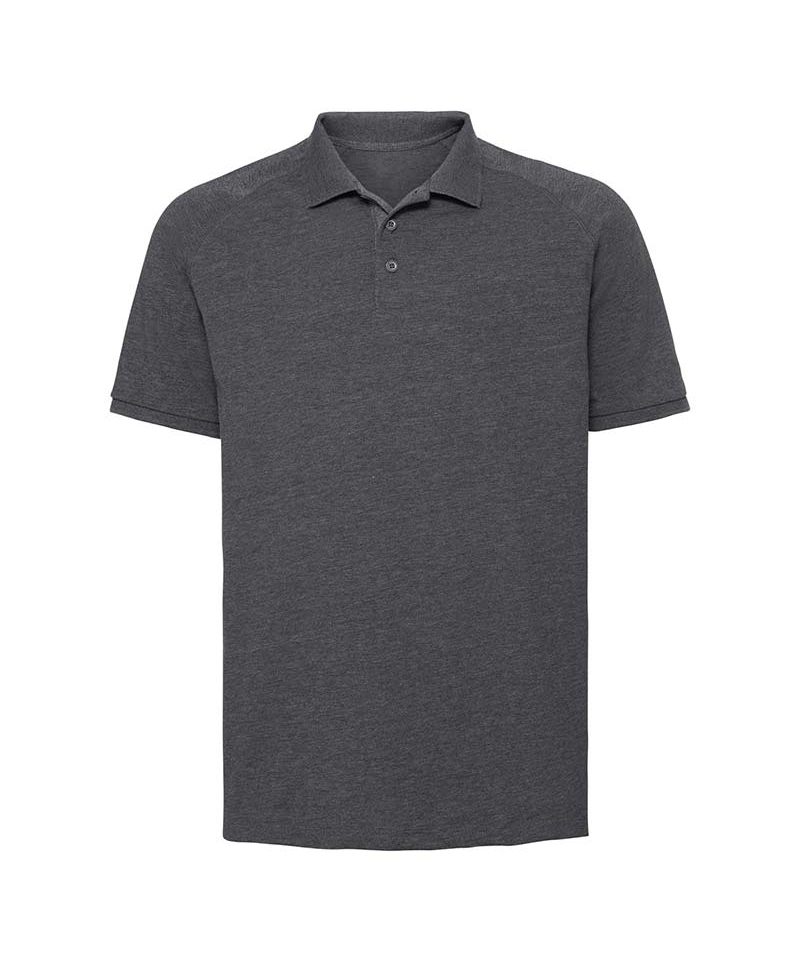 Polo Uomo cuciture abbottonatura in denim cuciture laterali Russell JE565M 11 Polo-uom-cuciture-abbottonatura-in-denim-cuciture-laterali-Russell-JE565M-grigio-scuro