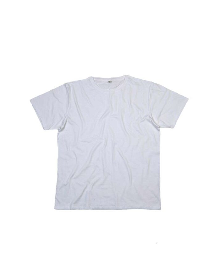 T-Shirt-Uomo-in-Cotone-Organico-Mantis-mam104TLC-bianca